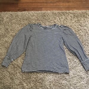Loft long sleeve stripped shirt